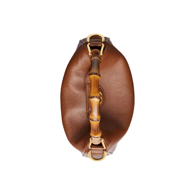 GUCCI Diana Leather Portable Crossbody Bag, Shoulder Bag Trumpets Women's Brown-6