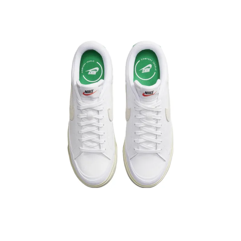 Nike Court Legacy White Stadium Green Women's-3