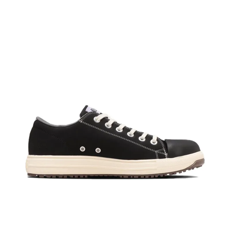 Converse Chuck Taylor All Star PS OX Slip Resistant Shock Absorbers Low Top Skateboard Shoes Unisex Black Japan Version-1