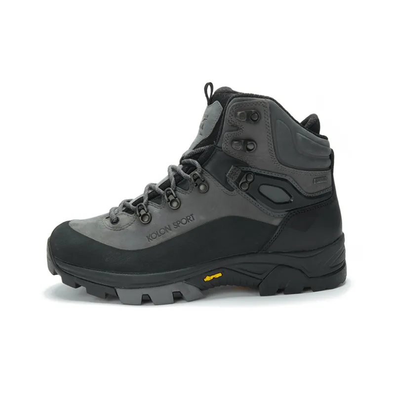 KOLON SPORT 24Nature Hiking / Trekking Shoes Unisex Mid-Top Gray Black-0