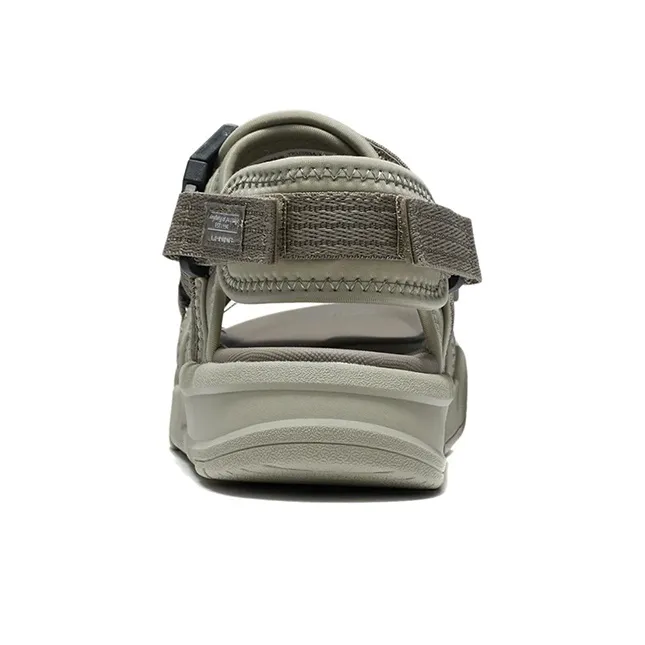 LINING YOUNG Sports Life Collection Cushioning Children's Sandals Beige Khaki/Taupe Teenagers-5