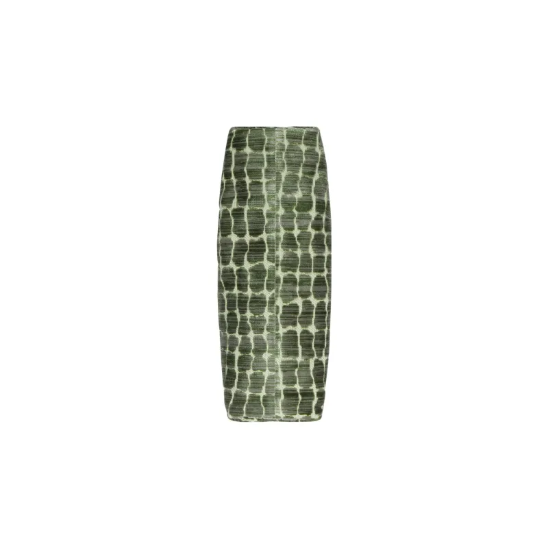 GUCCI Velvet Jacquard One Shoulder Crossbody Clutches Women's Green-4