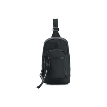 FILA Fabric Sling Bag Regular Men's Black