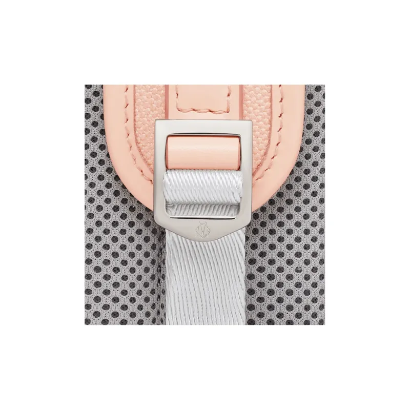 RIMOWA Never Still Canvas With Leather Backpack Small Size Women's Pink-6