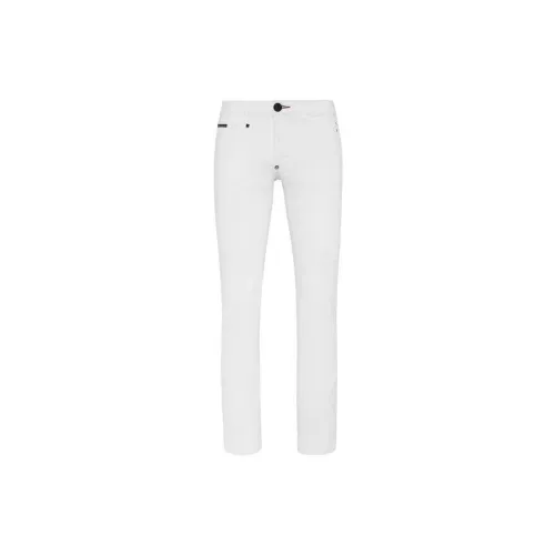 PHILIPP PLEIN Jeans Men White