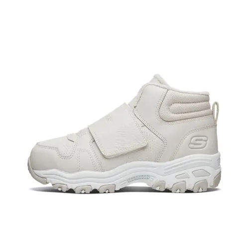 Skechers D'Lites 1.0 High-Top Casual Boots K Ivory