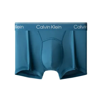 CALVIN KLEIN Moving The Gravitational Band Boxer Shorts Men's Glaze Blue