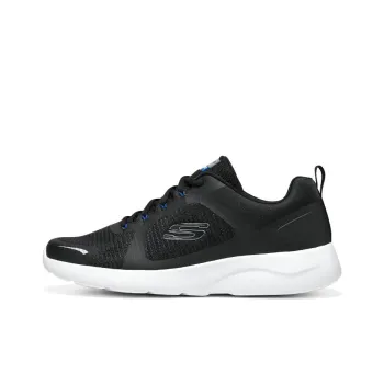 Skechers Dynamight 2.0 Cushioned Anti Slip Wear Resistant Breathable Lightweight Low Top Casual Shoes Men's Black White