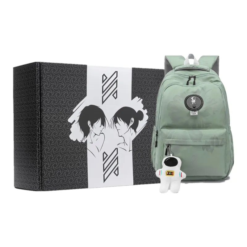 NOMK Nylon Canvas Backpack Regular Unisex Multicolor-23