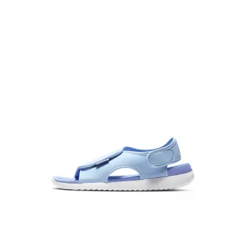 Nike Sunray Adjust 5 V2 Slip Resistant Children's Sandals White Blue Kids'