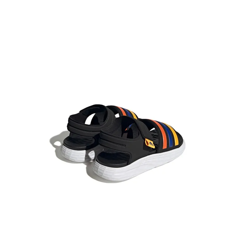 Adidas Duramo Sandals Children's Sandals Black Blue Kids'-3