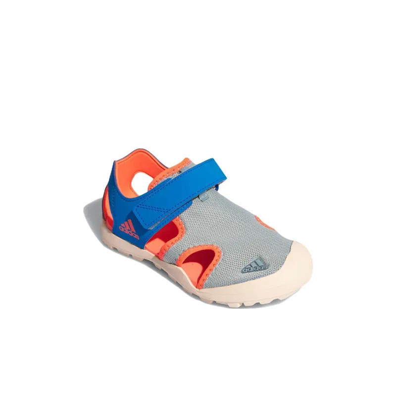 Adidas Captain Toey K Children's Sandals Gray Blue Kids'-2