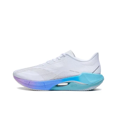 LINING Super Light 20 Running Shoes Women's Low-Top White/Blue/Purple