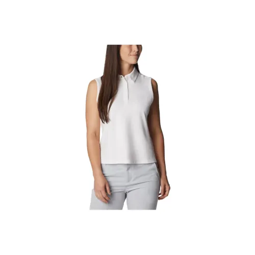 Columbia Polo Shirts Women's White