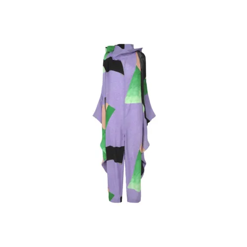 ISSEY MIYAKE Jumpsuits Women's Purple