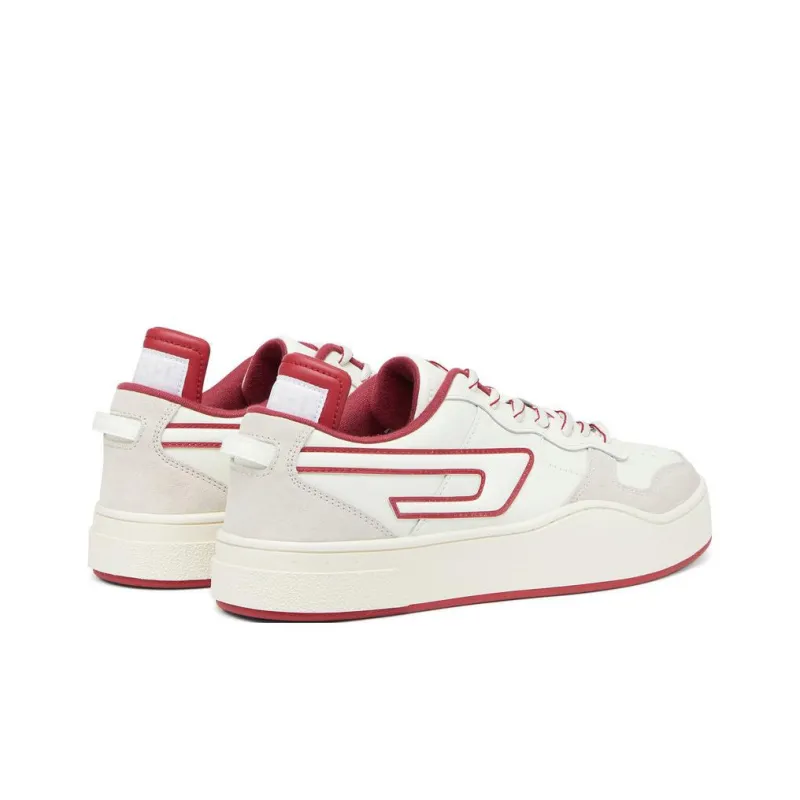 DIESEL Low-Top Sports Lifestyle Casual Shoes Men's White Red-3