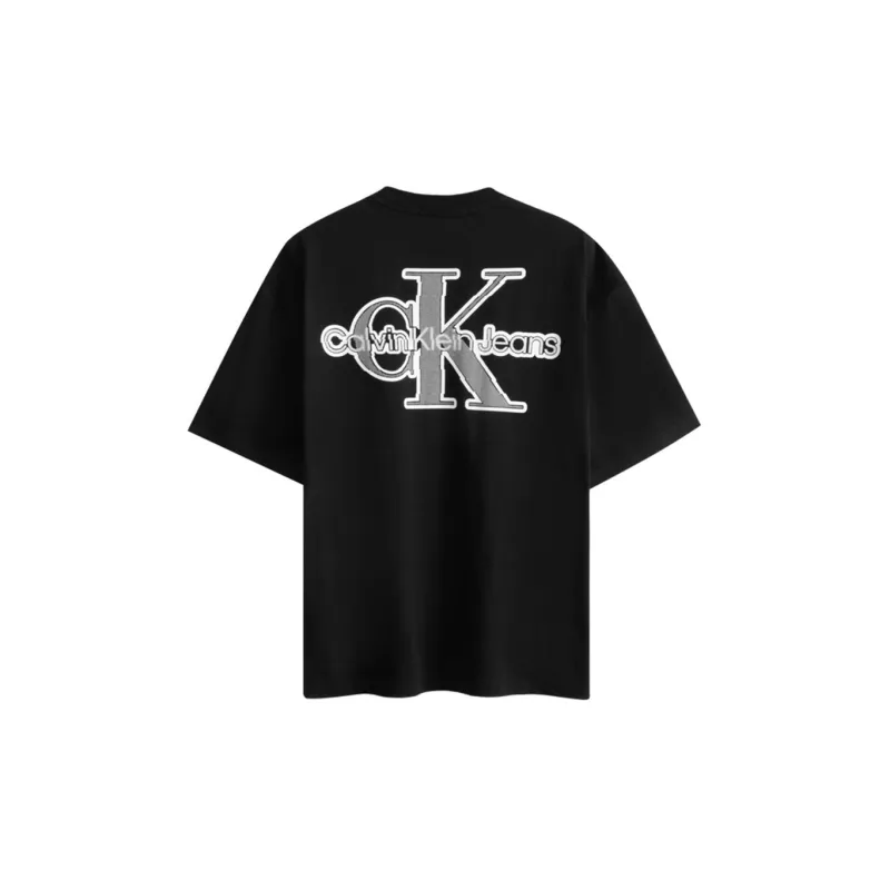 CALVIN KLEIN T Shirt Unisex Space Black-1