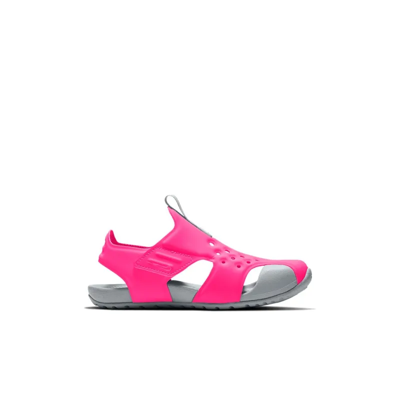 Nike Sunray Protect 2 PS 'Hyper Pink Smoke Grey'-1