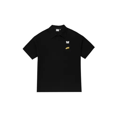 New Balance × SEIJI Co-brand Polo Shirts Unisex Black