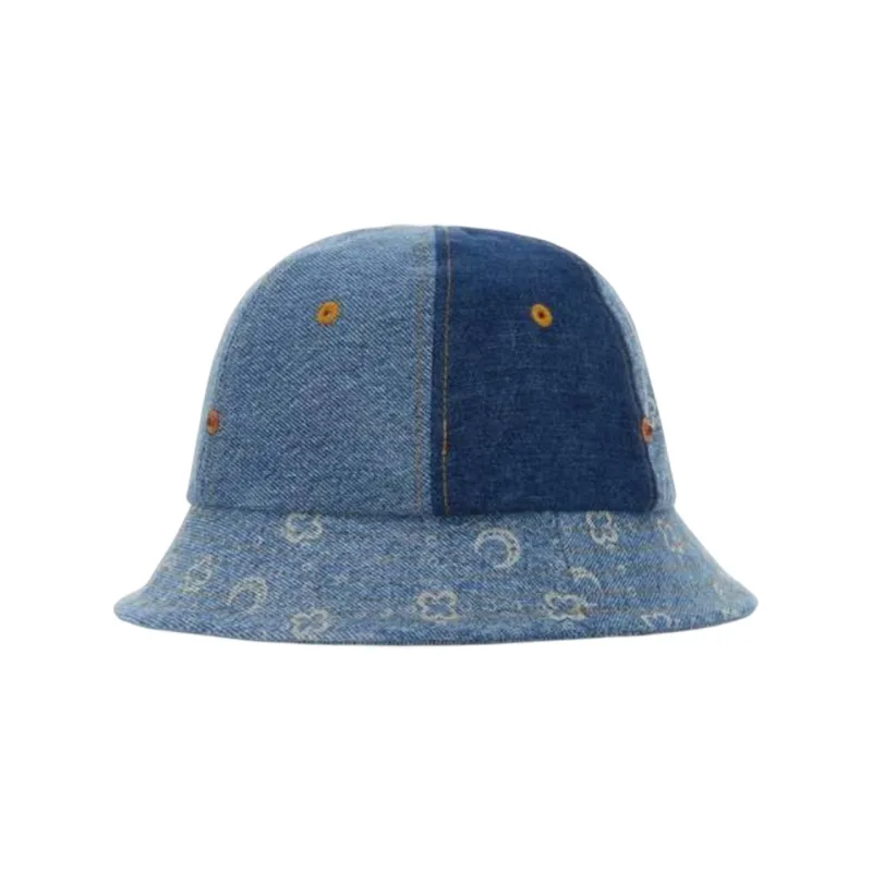 Marine Serre Bucket Hats Women's Blue-1