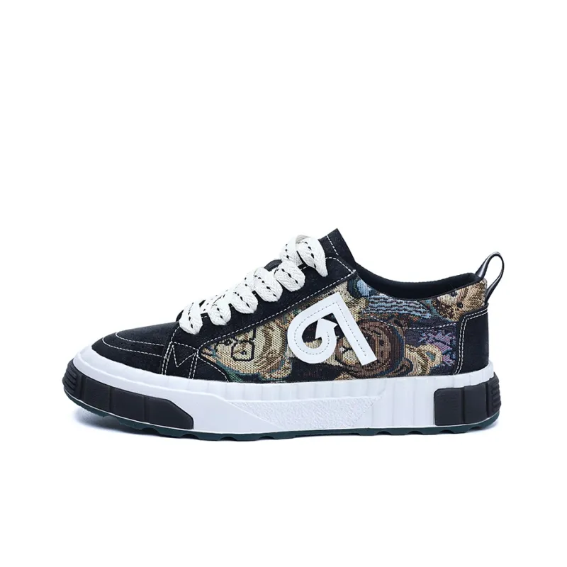 PONGFINITY Stylish Skateboarding Shoes Men's-6
