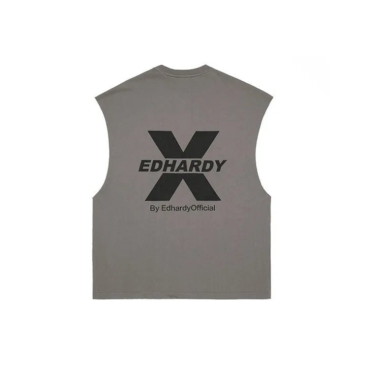 ED HARDY X Tank Tops Unisex-1