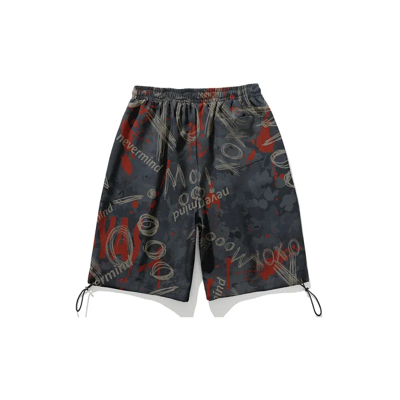SANSYAS Casual Shorts Unisex Black-1