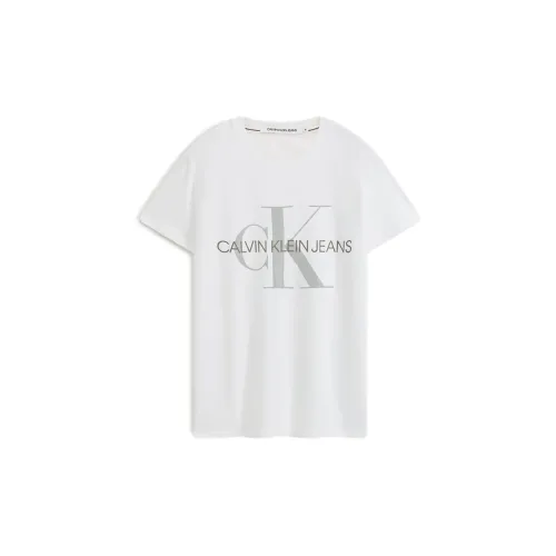 Calvin Klein Crop Tops Unisex White