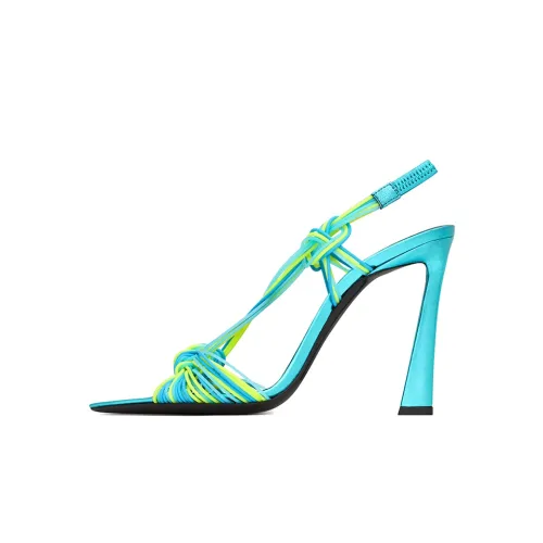 SAINT LAURENT Gippy 120mm Knot-detail Pumps