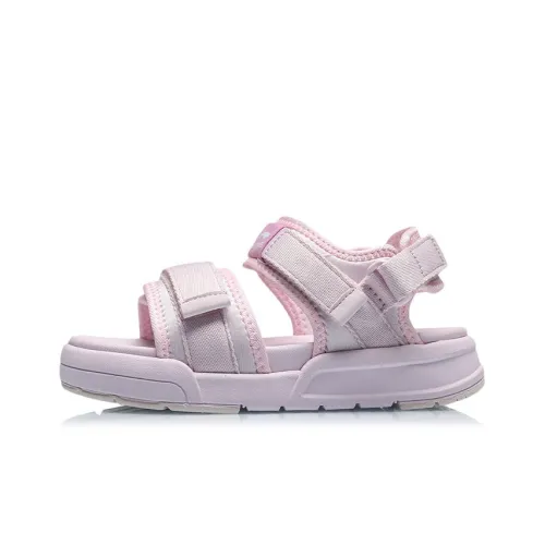 LiNing Velcro Sandals K Pink