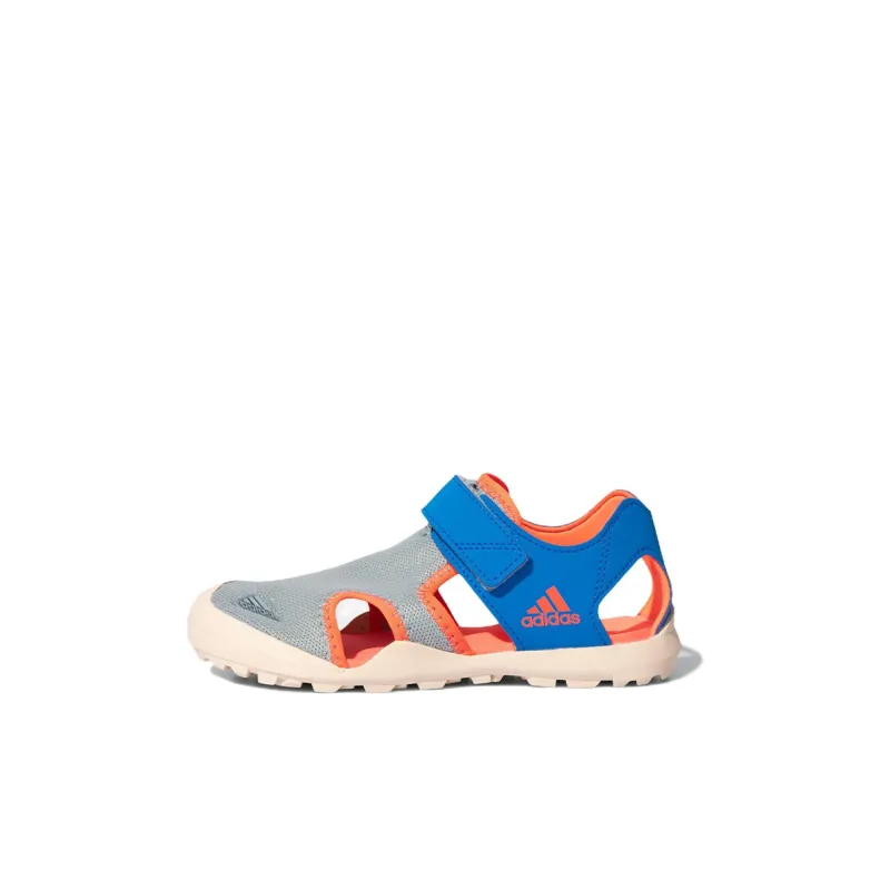 Adidas Captain Toey K Children's Sandals Gray Blue Kids'-0