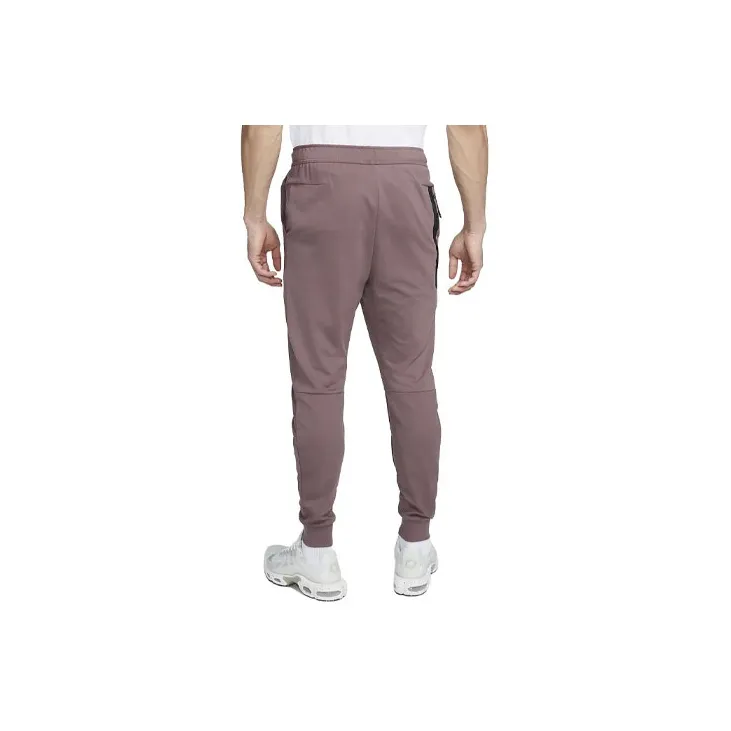 Nike Knitted Sweatpants Men Light Brown-1