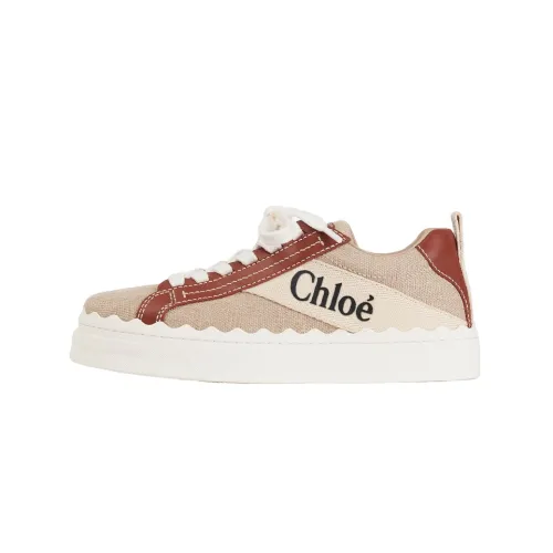 Chloé Lauren Scallop-Edge Sneakers