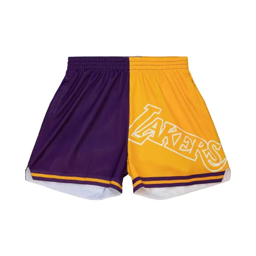 Mitchell Ness Casual Shorts Women's Purple Yellow