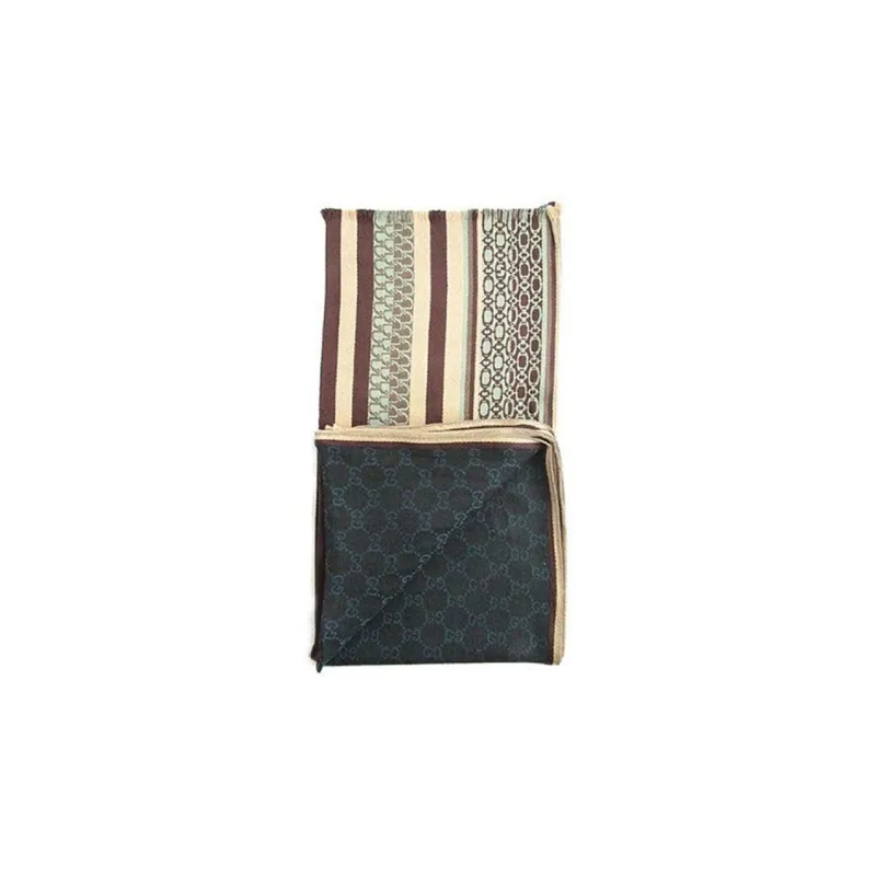 GUCCI Knit Scarves Men Dark Blue-0