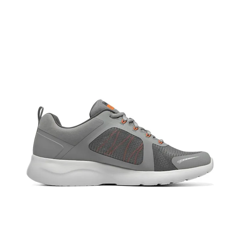Skechers Dynamight 2.0 Anti Slip Wear Resistant Low Top Casual Shoes Men's Gray White-1