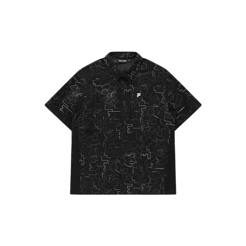 FILA FUSION X Shirts Men Black