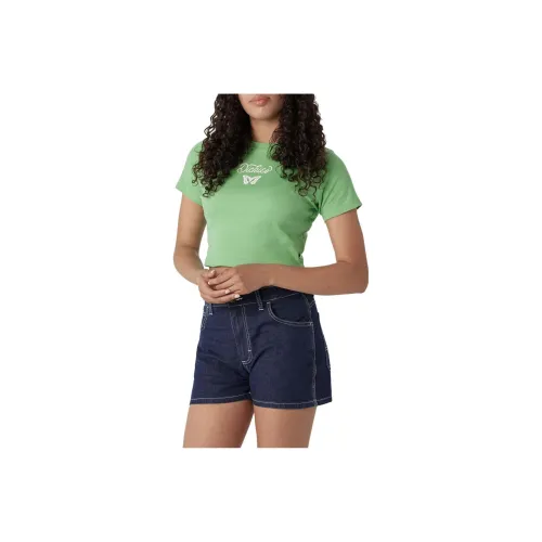 Dickies Crop Tops Women's Mint Green