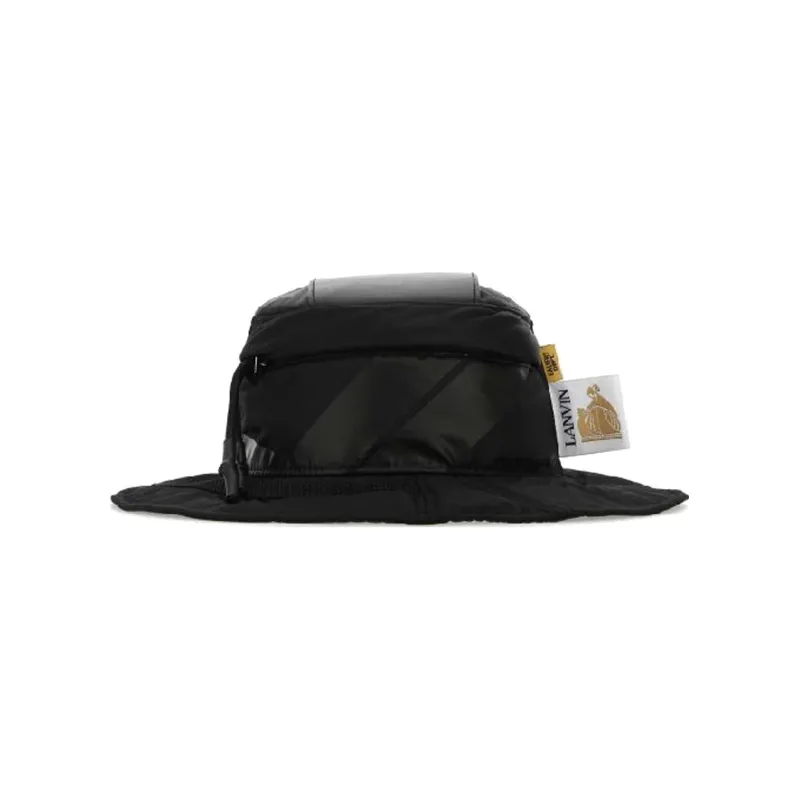 Lanvin Bucket Hats Men Black-0