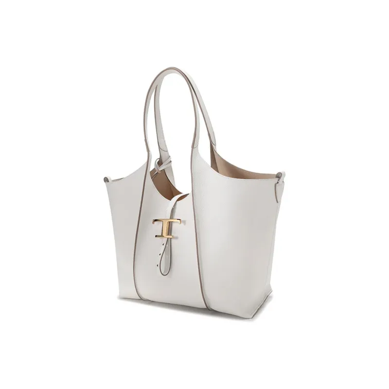 TOD'S T Plaque Tote Bag-2