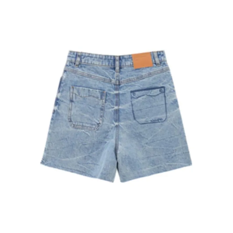 Broadcast Denim Shorts Women's Denim Blue-1
