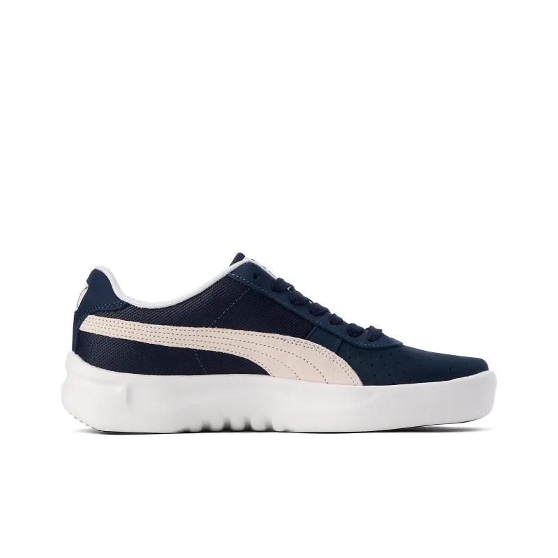 PUMA California Lwt Anti Slip Wear Resistant Low Top Skateboard Shoes Women's Blue White-1