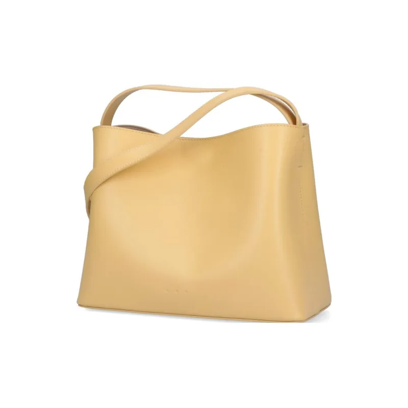 Balenciaga Smooth Calf Leather Shoulder Bag Crossbody Bag Handbag Mini Women's Cream-1