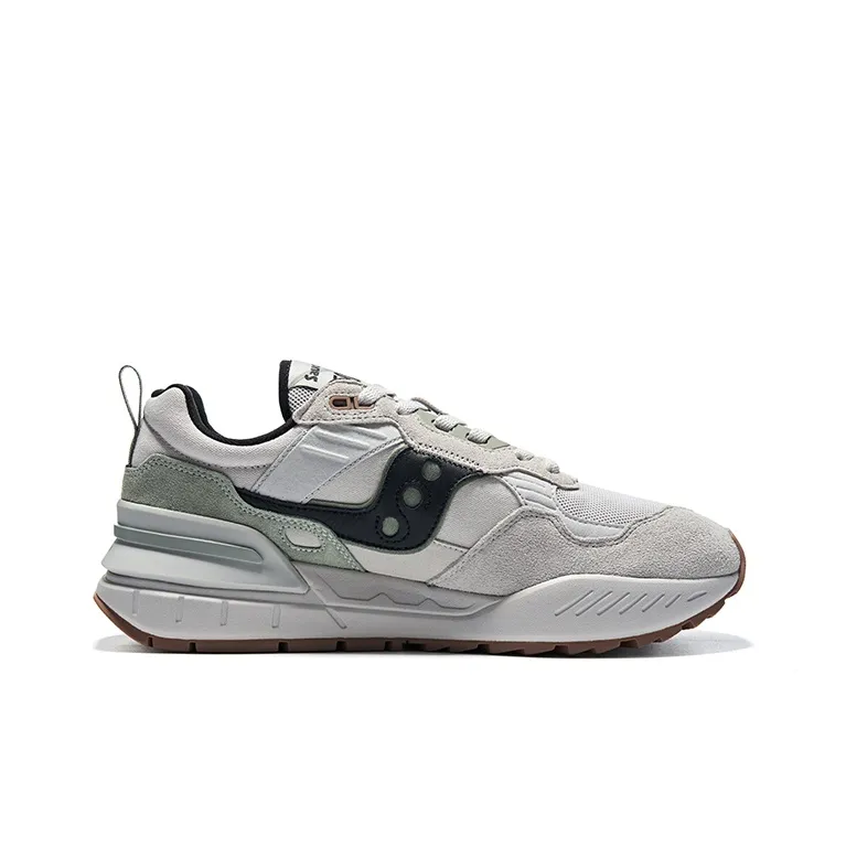 Saucony Shadow 5000 Running Shoes Unisex Low Top Light Black Gray-1
