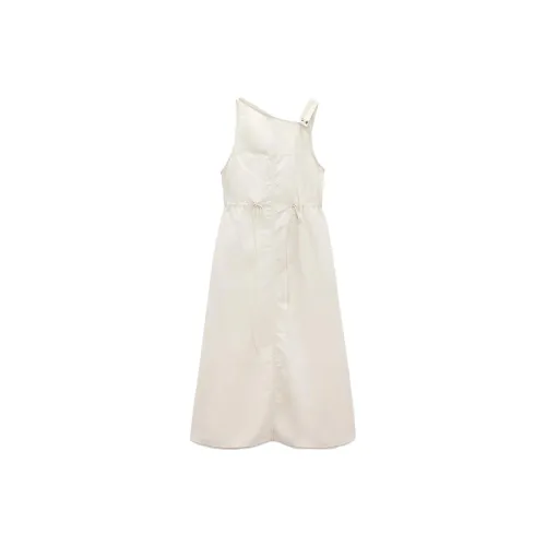 ZARA Sleeveless Dresses Women's White