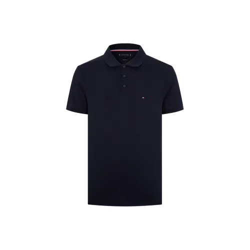 Tommy Hilfiger Polo Shirts Men Navy Blue