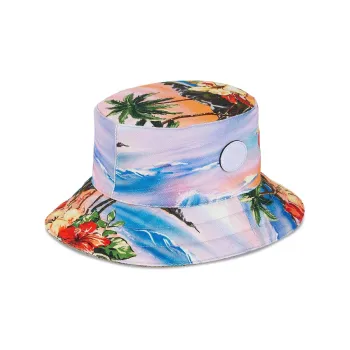 GUCCI Graphic Print Reversible Bucket Hat