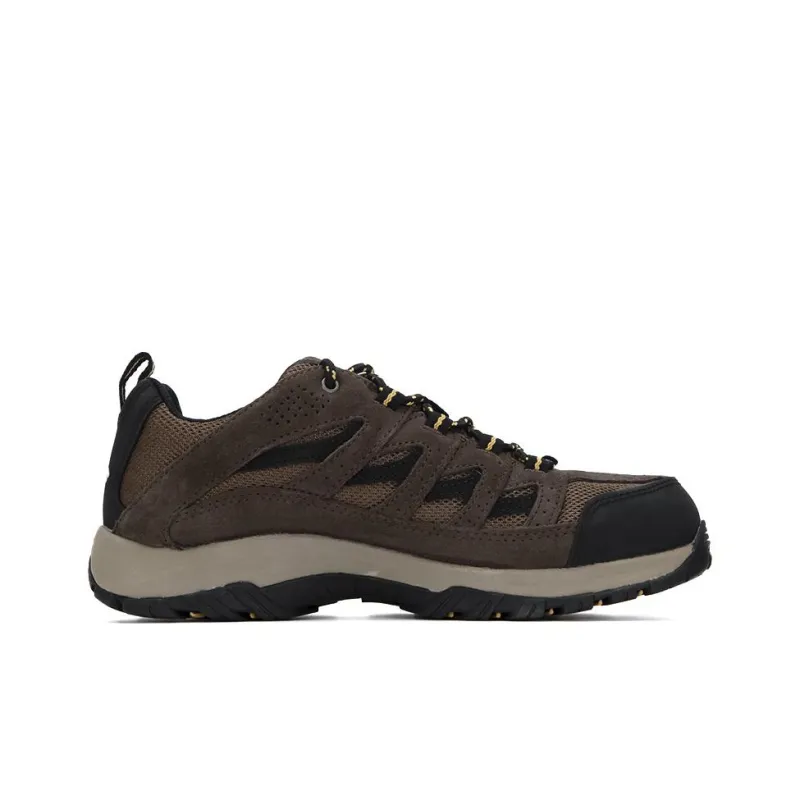 Columbia Crestwood Anti Slip Wear Resistant Low Top Outdoor Shoes Men's Brown Black-1