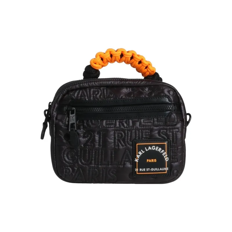 KARL LAGERFELD Bucket Bag Handbag Women's Black-1