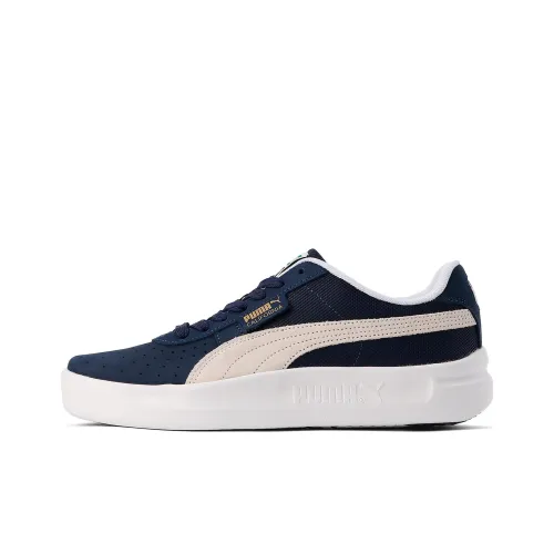 PUMA California Lwt Skateboard Shoes Women's Low-Top Blue/White